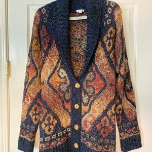 J. Jill Wool Blend Cardigan XL